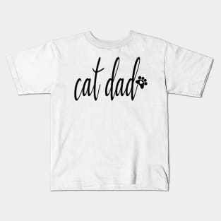 cat dad Kids T-Shirt